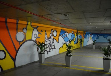 Oslikana garaža Kvatrić