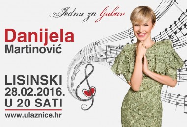 Danijela Martinović nakon 10 godina ponovno u Lisinskom