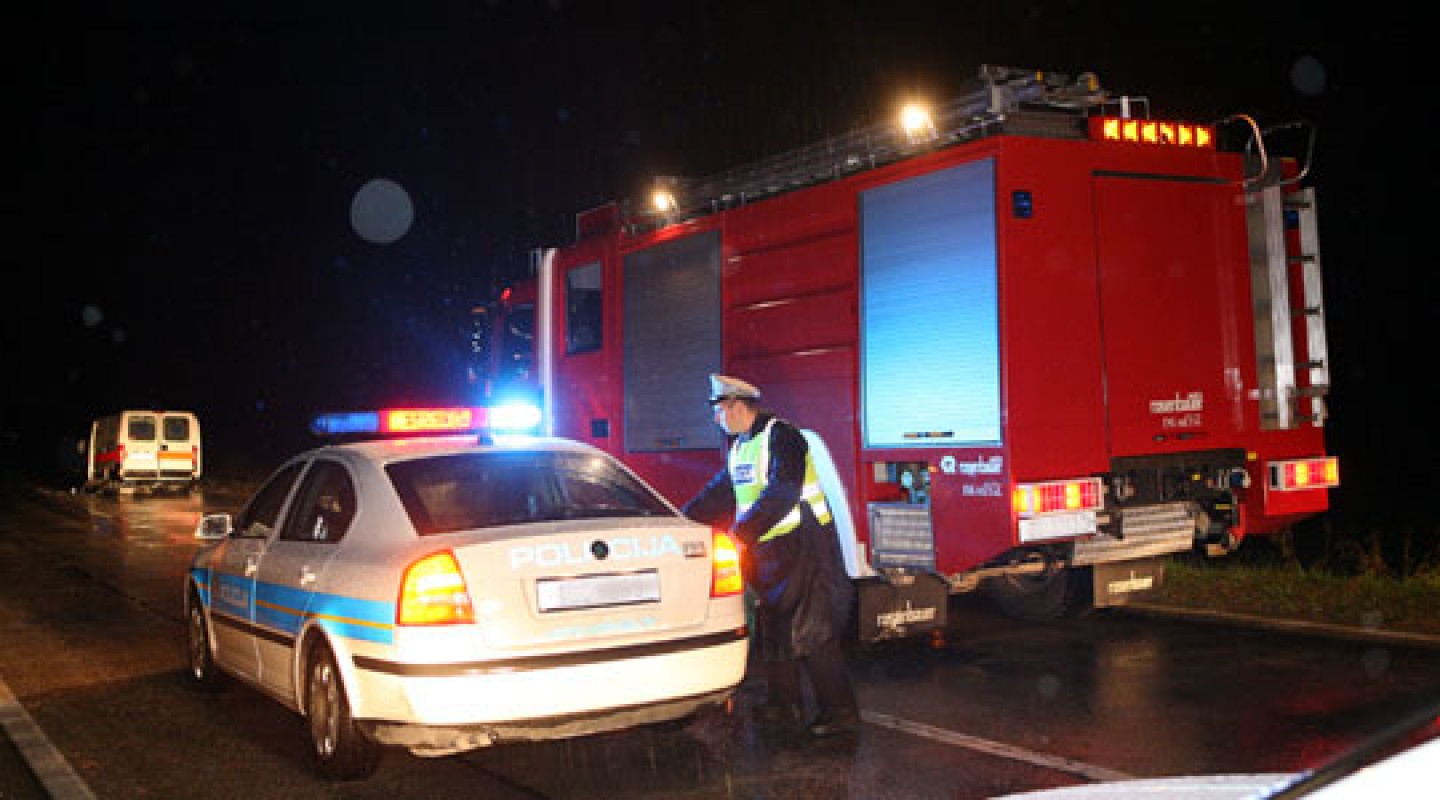 Požar osobnog automobila u Novom Zagrebu