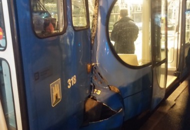 Novi sudar tramvaja u Zagrebu, ima ozlijeđenih