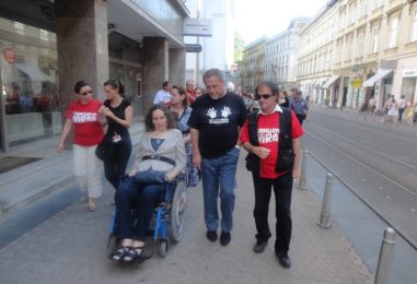 Međunarodni tjedan Hellen Keller – šetnja središtem Zagreba