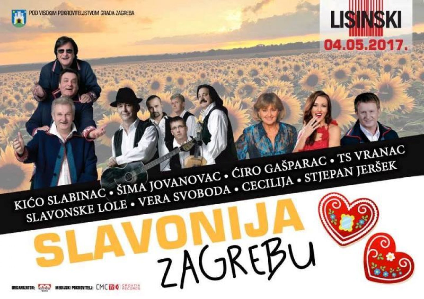 Koncert “Slavonija Zagrebu” u Lisinskom