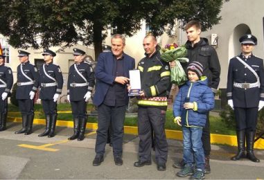 Medalja Grada Zagreba za vatrogasca Tihomira Kuneka