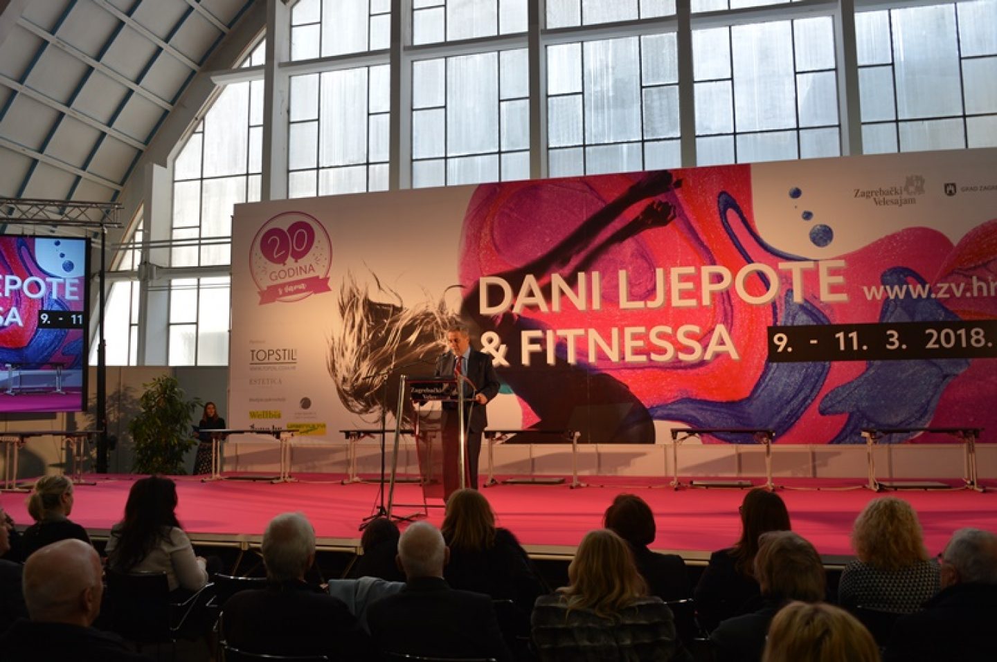 Gradonačelnik Bandić otvorio jubilarni 20. po redu sajam “Dani ljepote i fitnessa”