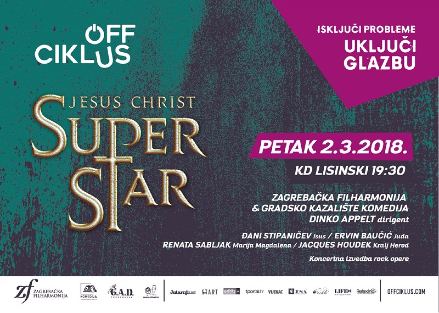 Jesus Christ Superstar rasprodan u Off ciklusu!