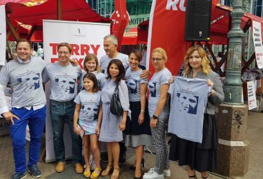 Humanitarnom prodajom majica najavili utrku Terry Fox Run