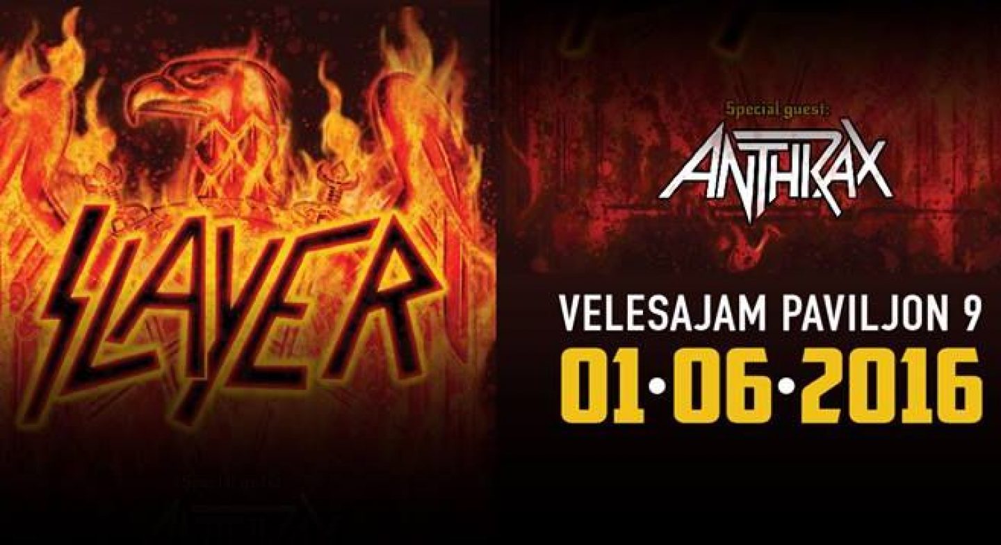 Slayer i Anthrax u Zagrebu