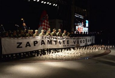 Svih devet kilometara Ulice grada Vukovara GRAĐANI OSVIJETLILI LAMPAŠIMA