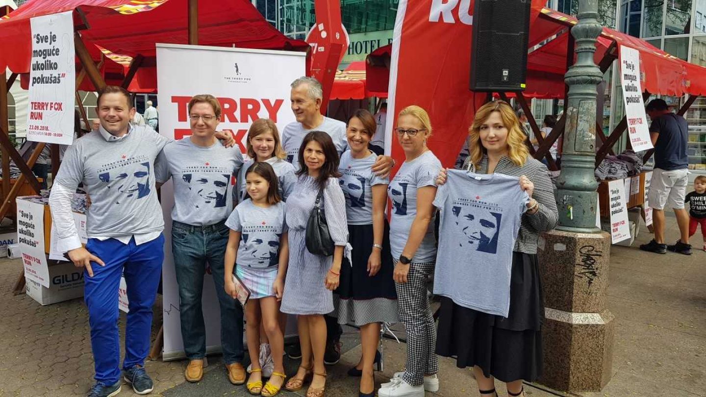 BORBA PROTIV RAKA: Humanitarnom prodajom majica najavili utrku Terry Fox Run