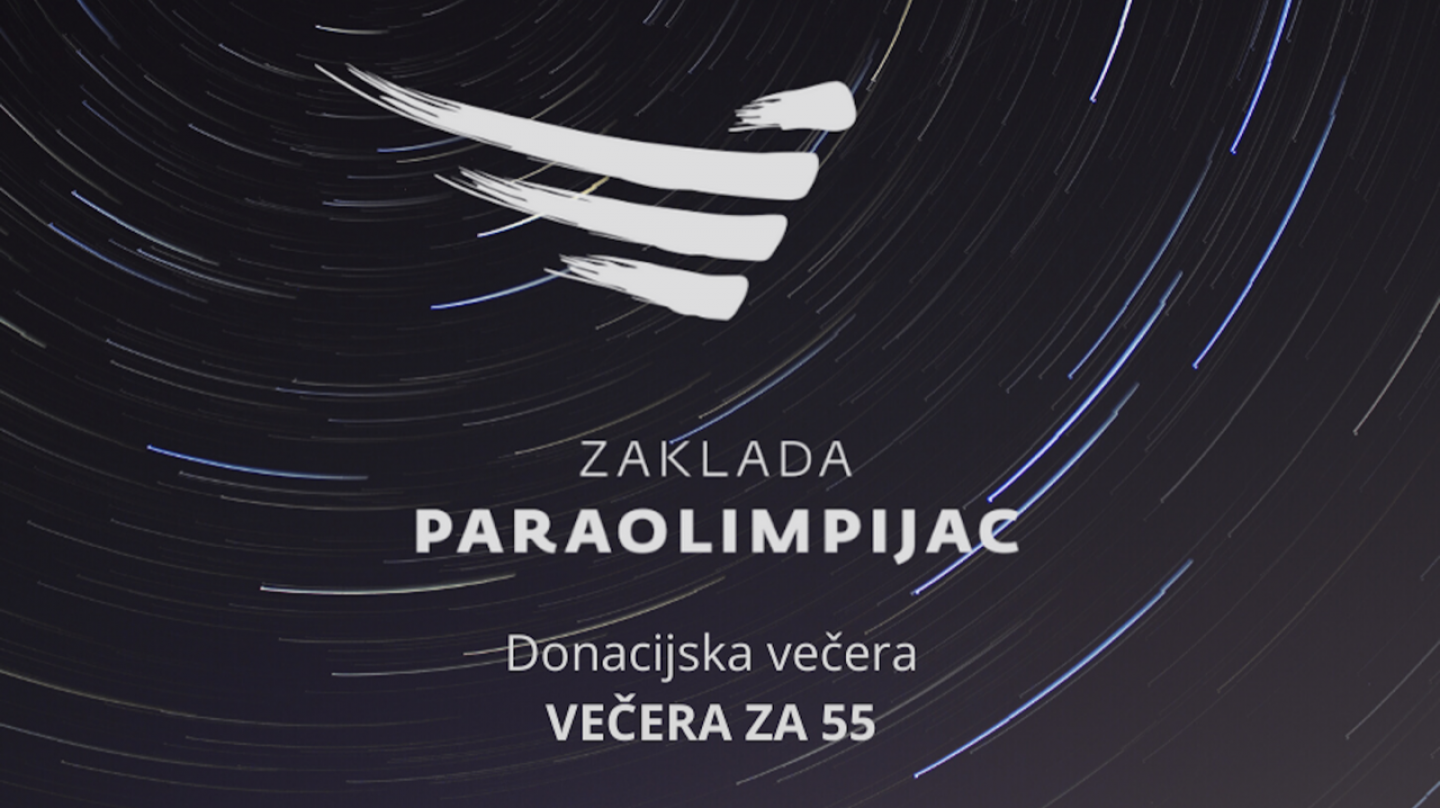Tradicionalnom donacijskom večerom Zaklada Paraolimpijac obilježava 55 godina paraolimpizma u Hrvatskoj