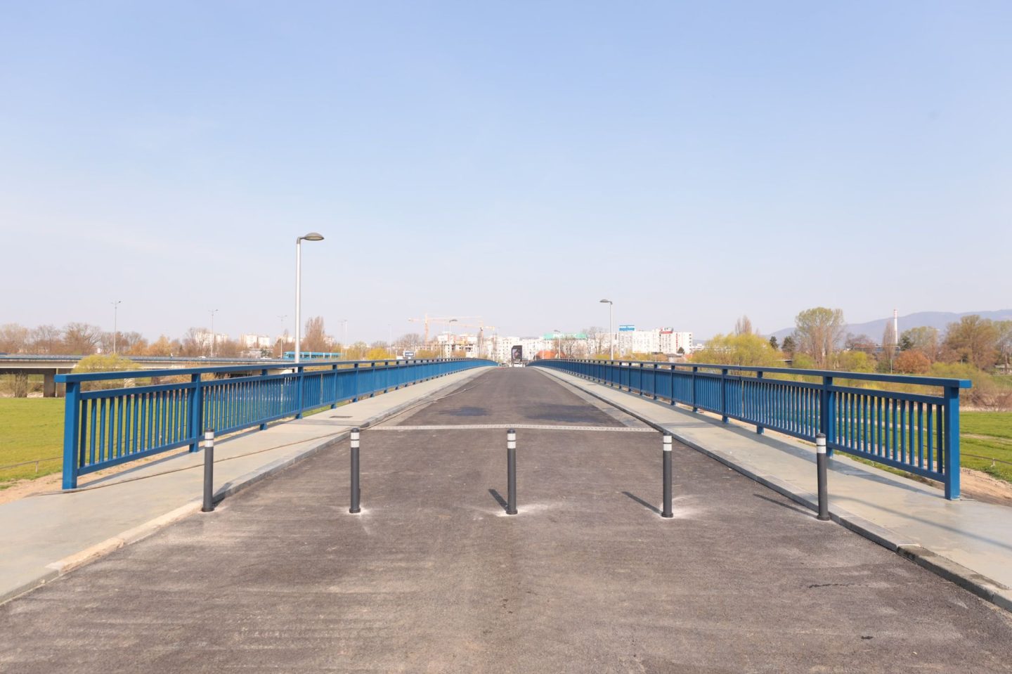 Savski most otvoren za pješake i bicikliste